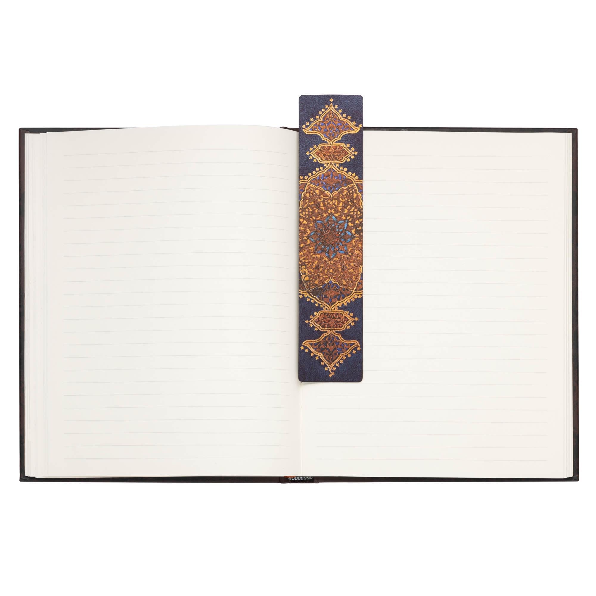 paperblanks-safavid-indigo-safavid-binding-art-lesezeichen-doppelseitig image 3