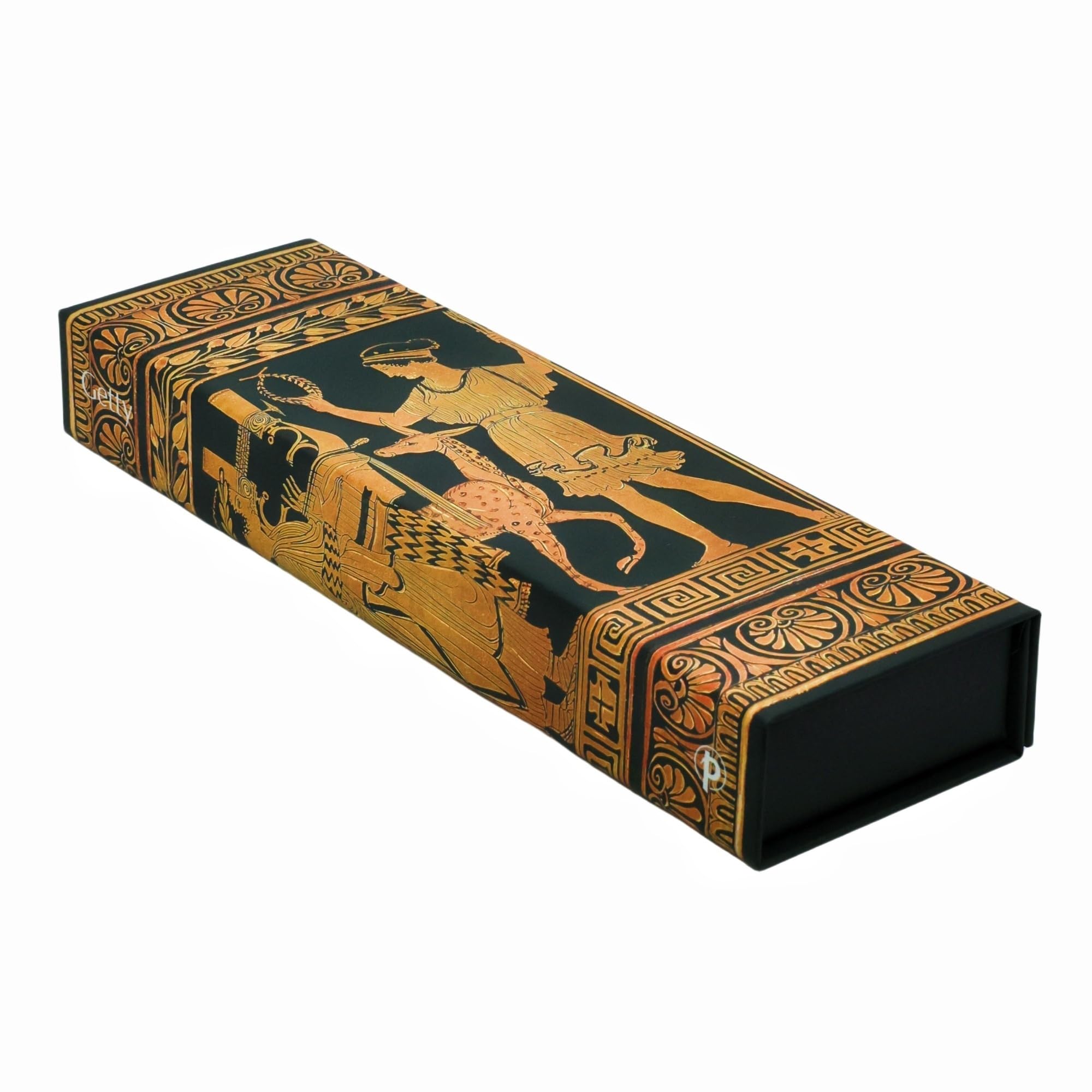 paperblanks-gathering-of-deities-ancient-greek-pottery-stiftemappe-mit-wickelver image 1