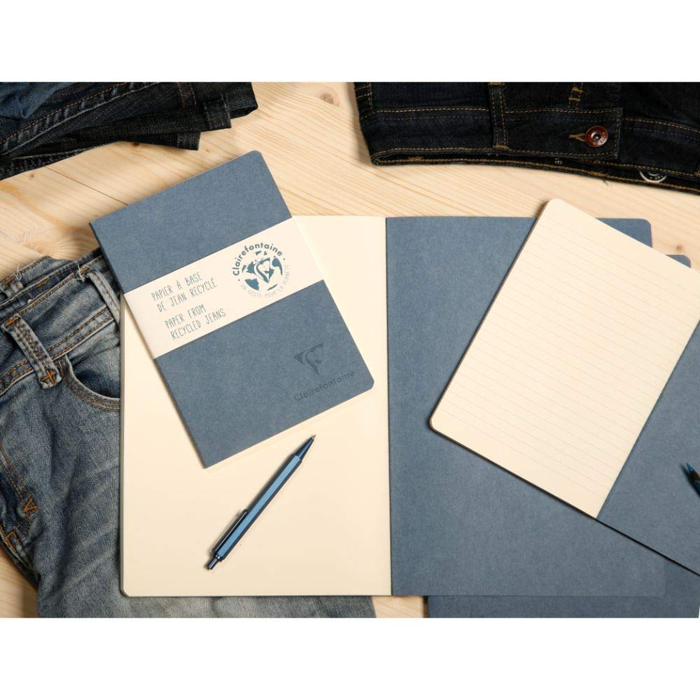 clairefontaine-83521c-stehsammler-jeans-cocoa-din-a4-25-x-10-x-32-5-cm-jeans image 3