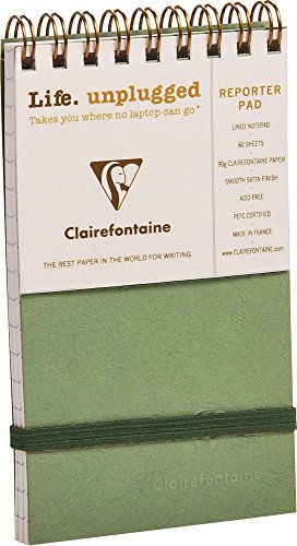 clairefontaine-age-bag-reporter-notizblock-liniert-7-5-x-13-cm-60-blatt-90-g-spi image 8