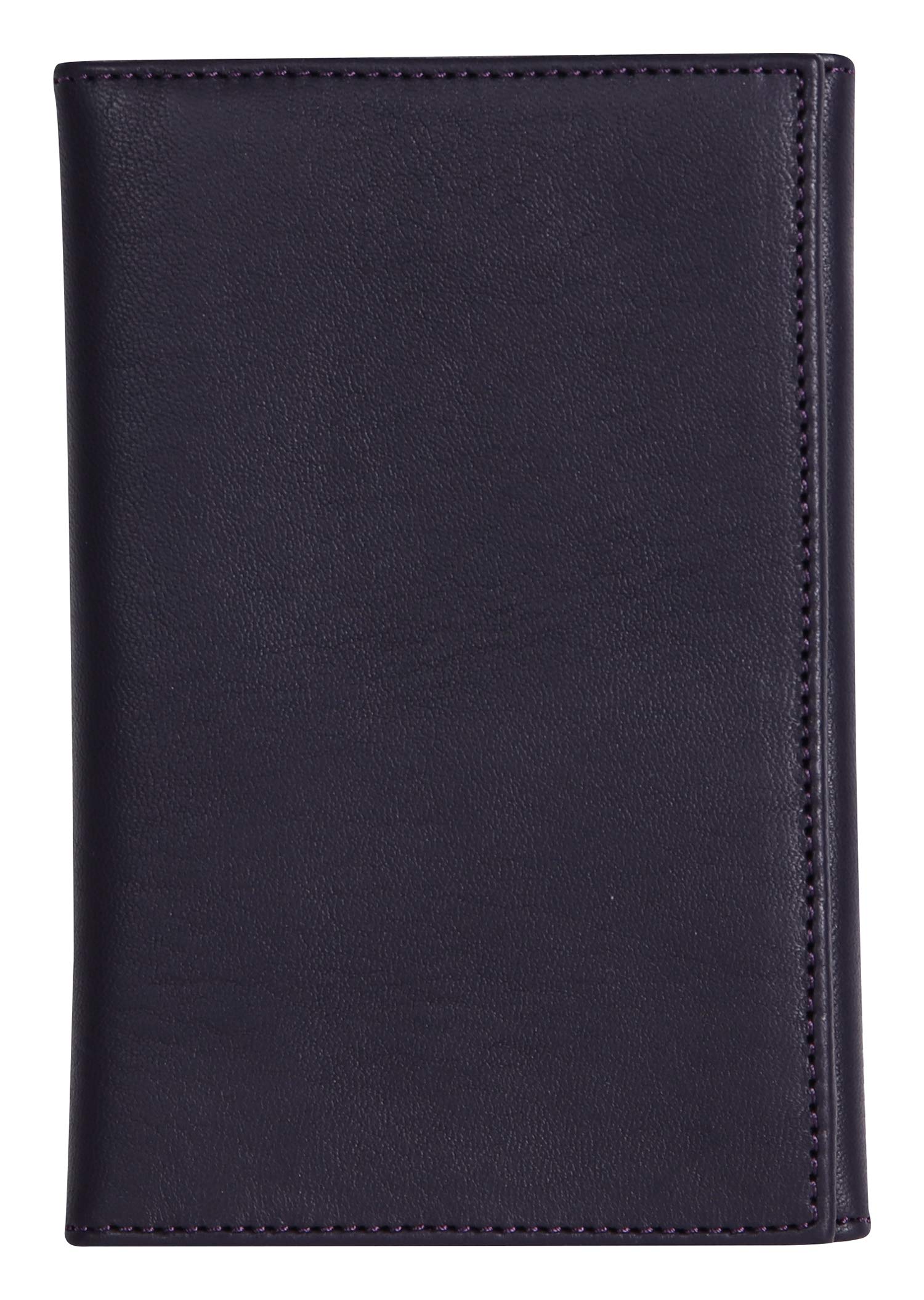 clairefontaine-lawrence-kartenetui-lammleder-aubergine-15-x-10-cm image 1