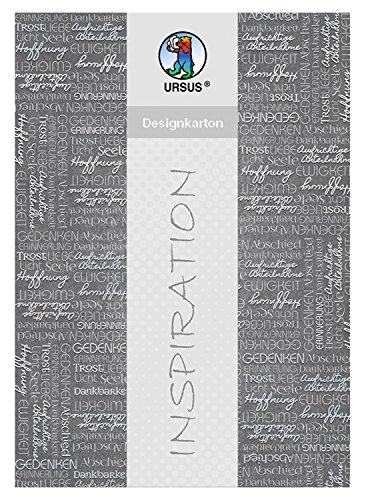 ursus-62314602f-designkarton-kondolenz-din-a4-motiv-2-silber-5-blatt-200-g-qm image 4