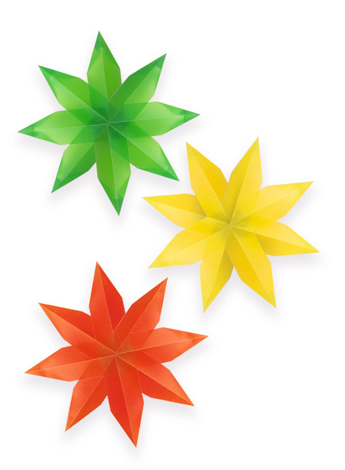 ursus-15600002-transparente-fenstersterne-6-x-16-cm-80-blatt-5-farben image 3