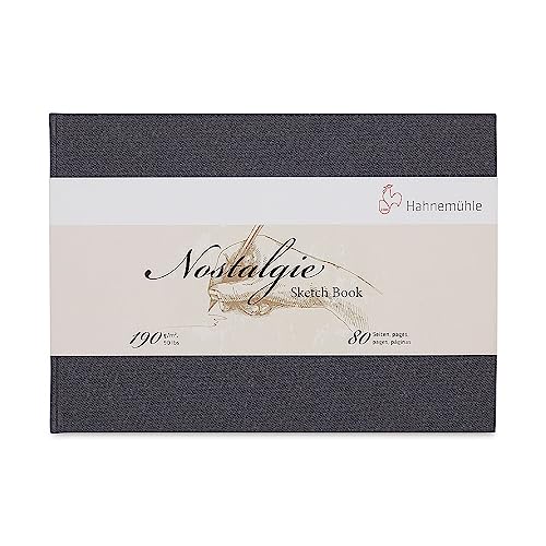 hahnem-hle-nostalgie-skizzenbuch-a4-quer-190-g-m-40-blatt-80-seiten image 4