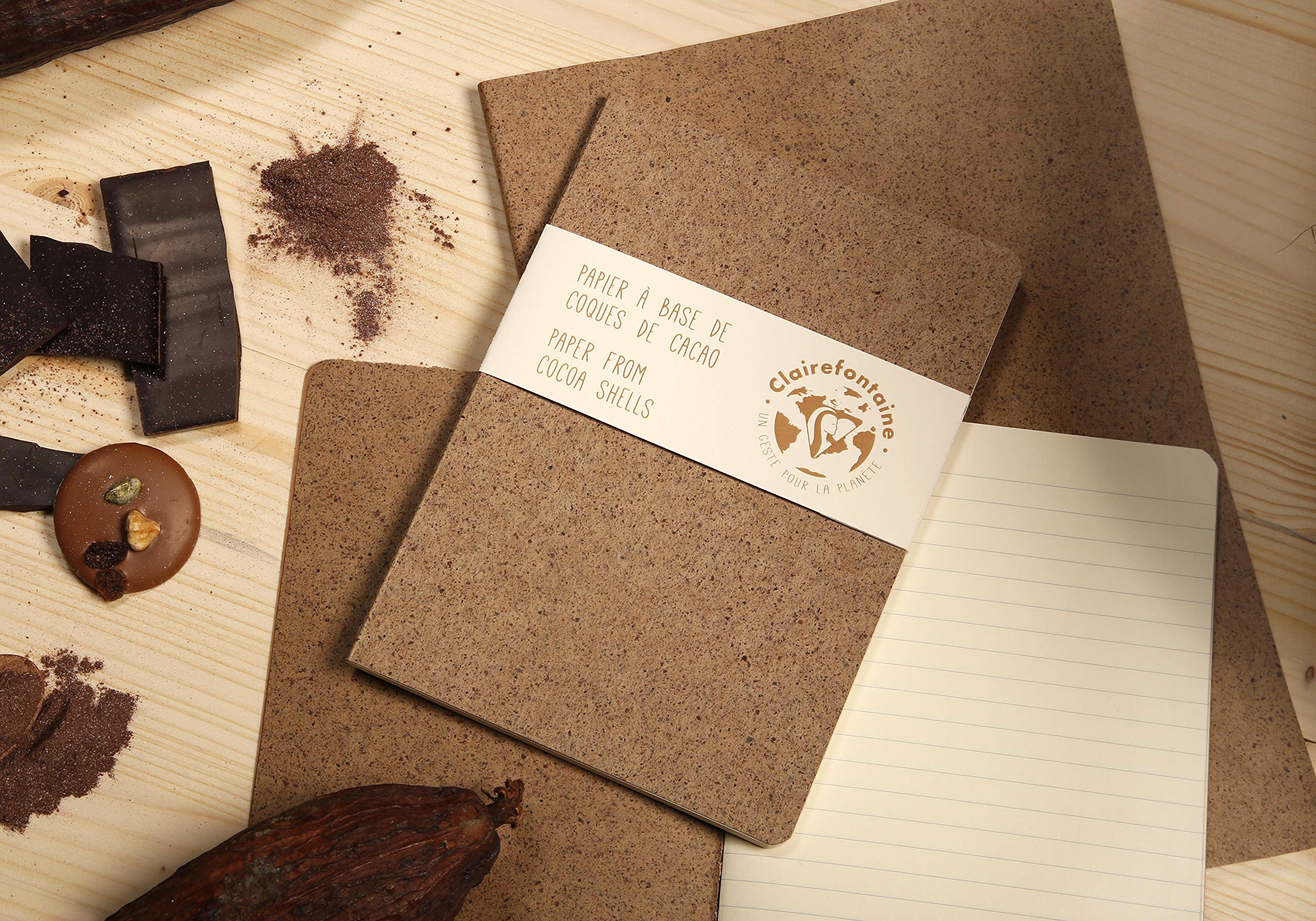 clairefontaine-jeans-cocoa-notizheft-7-5-x-12-cm-liniert-24-blatt-kakao image 4